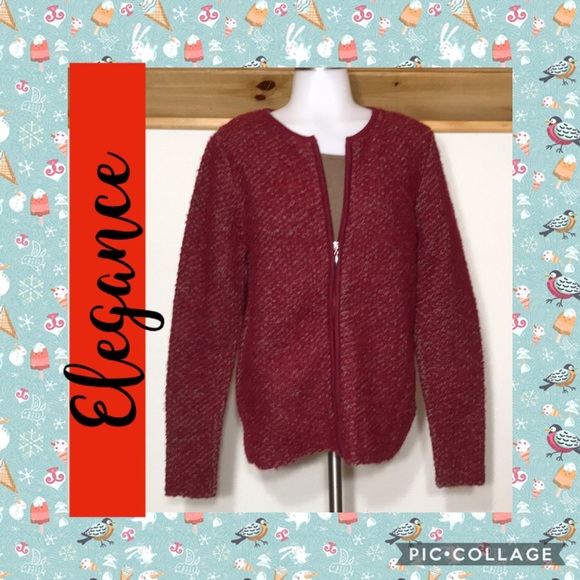 Classic Alpaca Sweaters - ***SOLD***Elegant Alpaca zip cardigan
